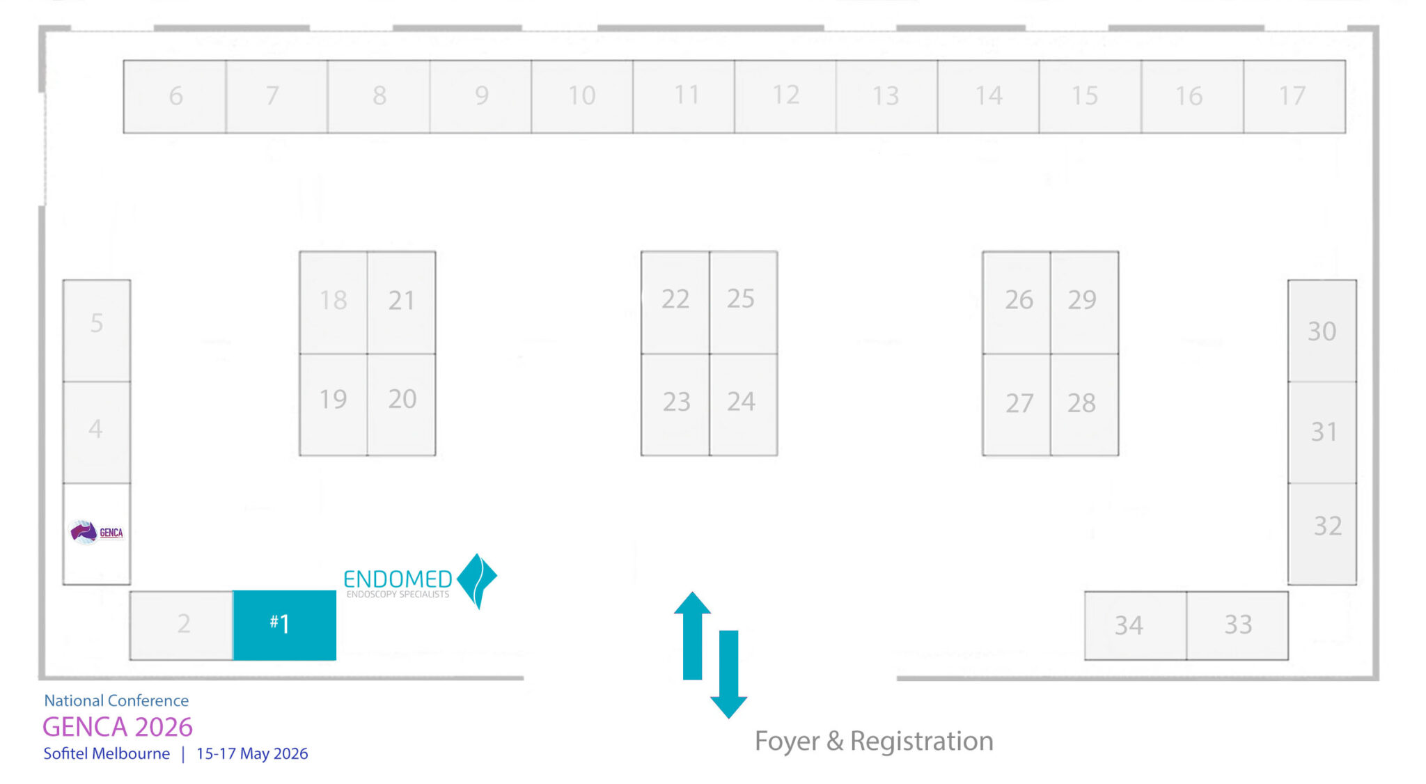 See You at GENCA 2026 – Stand 1 – ENDOMED